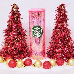 Starbucks Pink Bubble Hot Tumbler 16oz